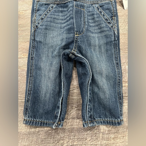Gap New Baby boy 6-12 month overalls - Picture 3 of 6